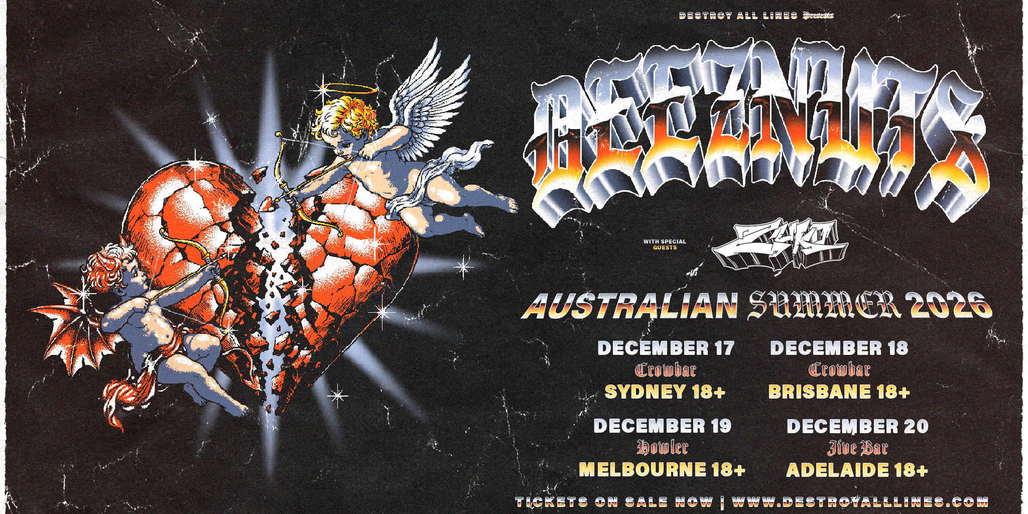 Deez Nuts Australian Summer Tour 2026