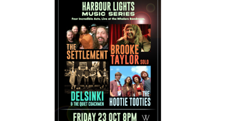 The Settlement, Brooke Taylor, Delsinki & The Quiet Coachmen, The Hootie Tooties