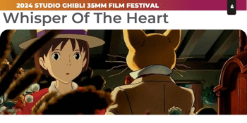 Whisper Of The Heart (PG) (2024 STUDIO GHIBLI 35mm FILM FESTIVAL)