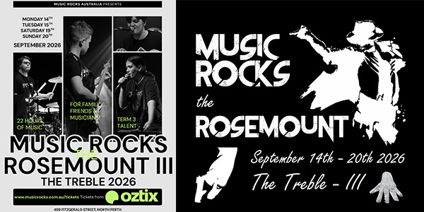 Music Rocks the Rosemount III - The Treble! 2026