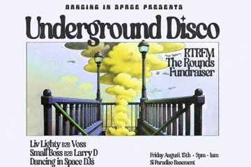 UNDERGROUND DISCO VOL 5 - THE ROUNDS FUNDRAISER RTRFM