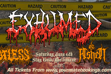 EXHUMED [USA] Return To Melbourne