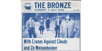 The BRONZE w/ Cranes Against Clouds & Ze Wisenheimer