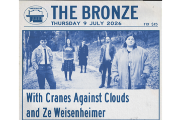 The BRONZE w/ Cranes Against Clouds & Ze Wisenheimer