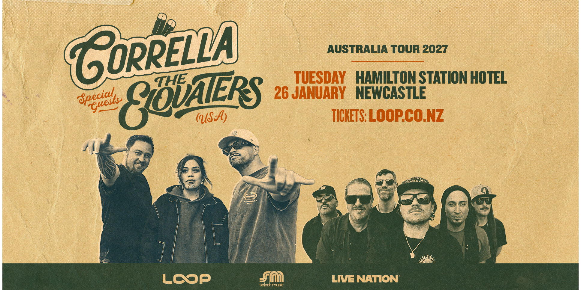 Corrella - Australian Tour 2027