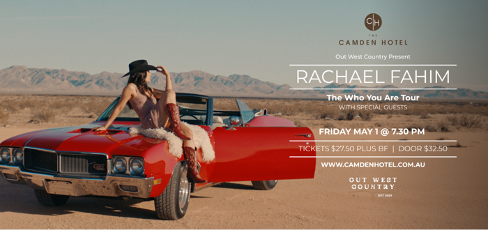 RACHAEL FAHIM: The Who You Are Your