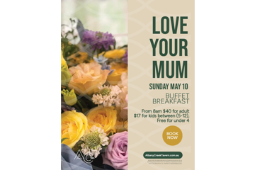 Mothers Day Buffet Breakfast