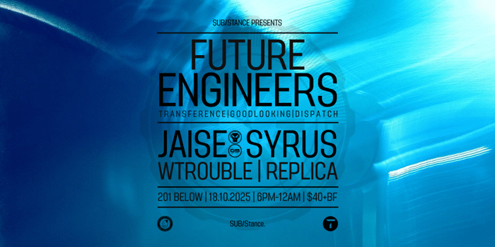 SUB/stance023 - Future Engineers w/ Guests