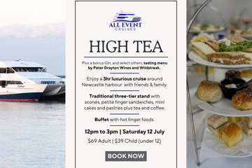 High Tea on the Harbour - A luxury cruise