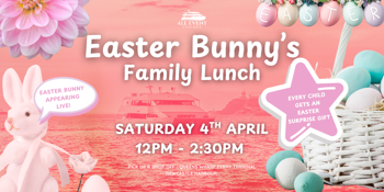 Easter Bunny's Family Lunch | Newcastle Harbour Cruise