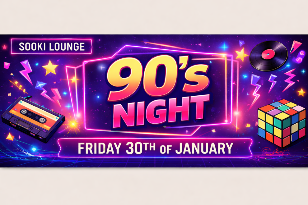 90’s Night at Sooki Lounge