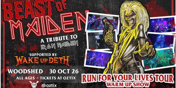 BEAST OF MAIDEN "Run For Your Lives Tour Warm Up Show"