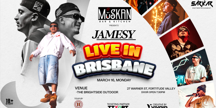 JAMESY  LIVE IN BRISBANE