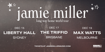 Jamie Miller Long Way Home World Tour