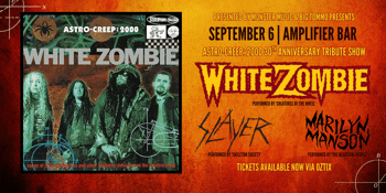 WHITE ZOMBIE 'ASTRO-CREEP: 2000' 30 Year Anniversary Tribute w/ Slayer & Marilyn Manson Tributes | Amplifier Bar, Perth City