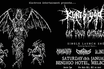 Küntsquäd - 'Eat your Entrails' Single launch at the Bendi