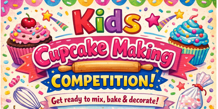 Kids Cupcake Making