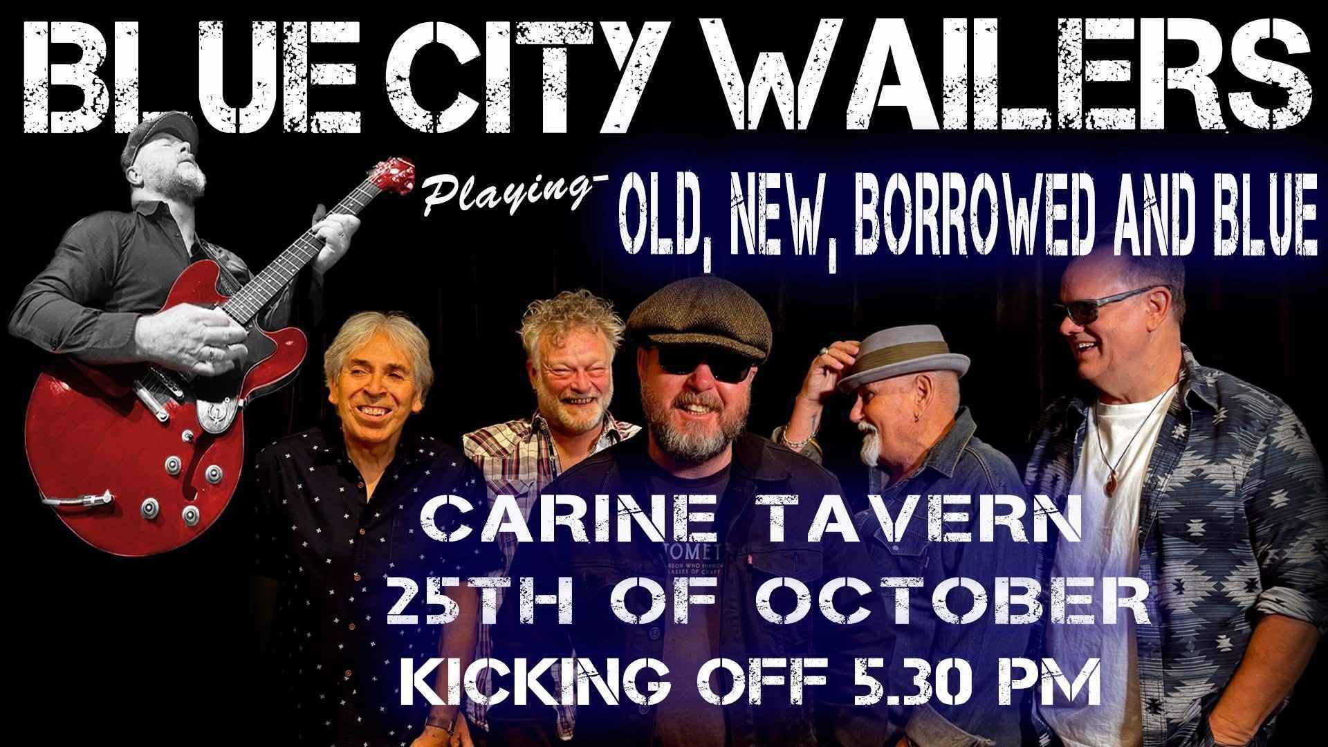 LIVE AT THE CARINE !!!! BLUE CITY WHALERS