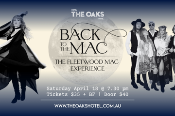 THE OAKS ALBION PARK | BACK TO THE MAC THE FLEETWOOD MAC EXPERIENCE