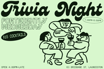Trivia night at Reggie - 17/12/25