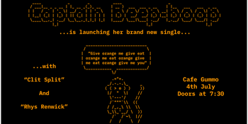 CAPTAIN BEEP-BOOP Single Launch