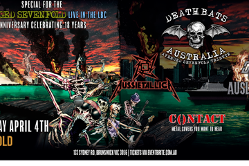 Deathbats Australia - A7X Tribute with all star cast!