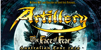 Artillery - The Face of Fear Australian Tour