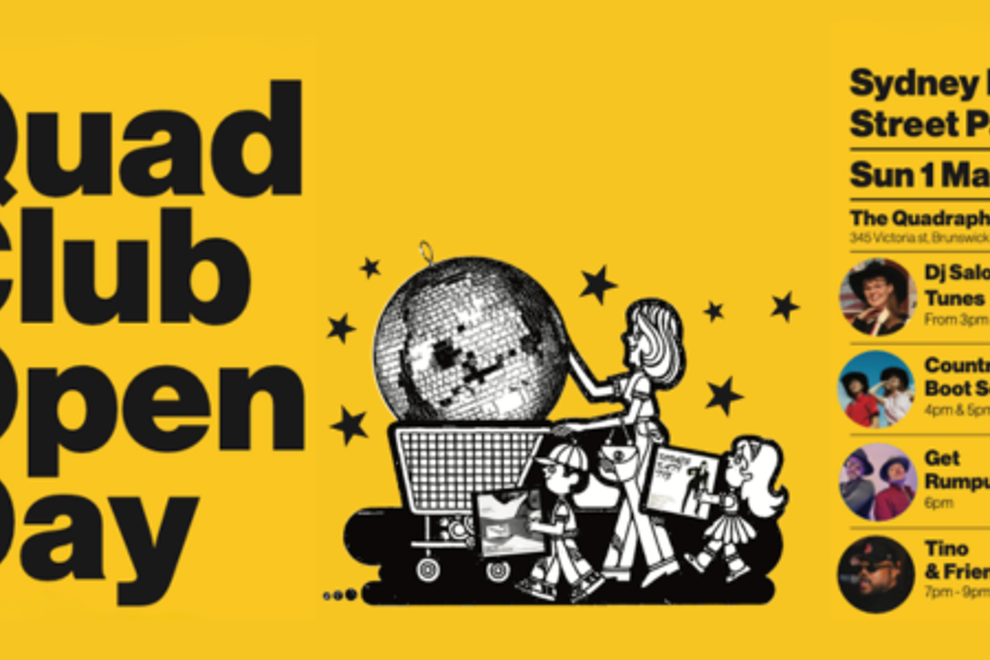 Quad Club Open Day x Sydney Road Street Party ***FREE EVENT***