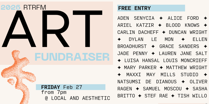 RTRFM Art Fundraiser 2026