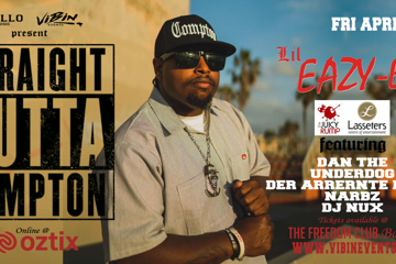 Straight Outta Compton with Lil Eazy E 2026- Alice Springs