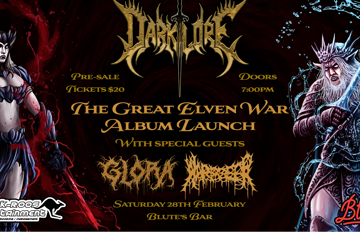 Darklore - The Great Elven War Album Launch