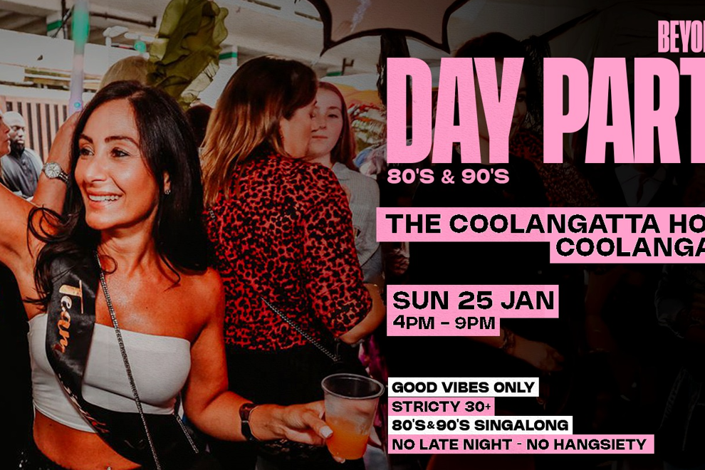 Over 30s Daytime Clubbing!