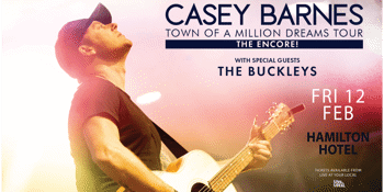 Casey Barnes: Town Of A Million Dreams - The Encore Tour