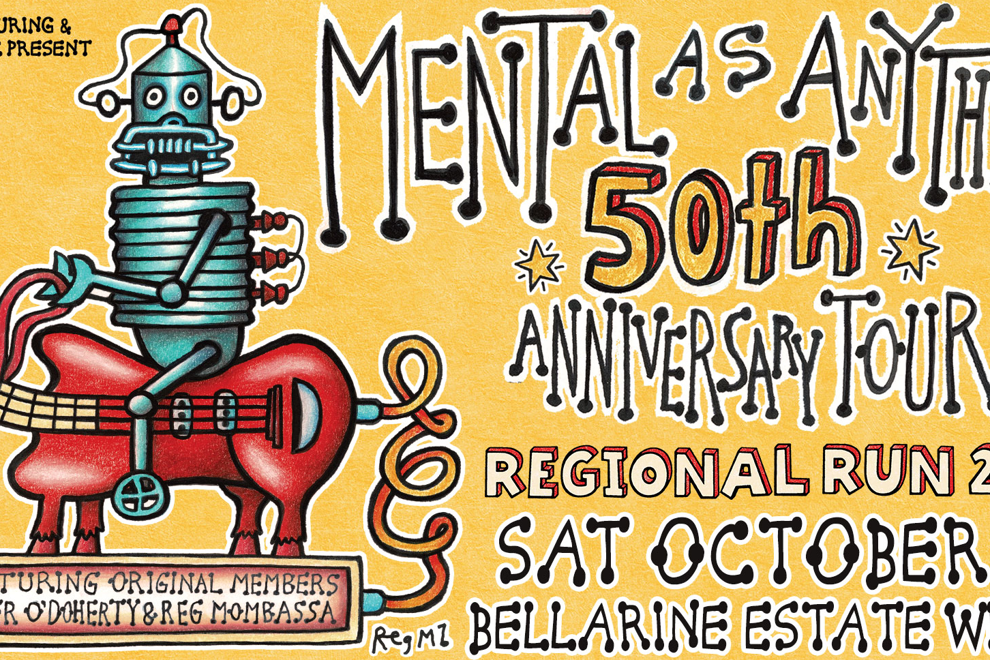 Mental As Anything 50th Anniversary Regional Run With Special Guests