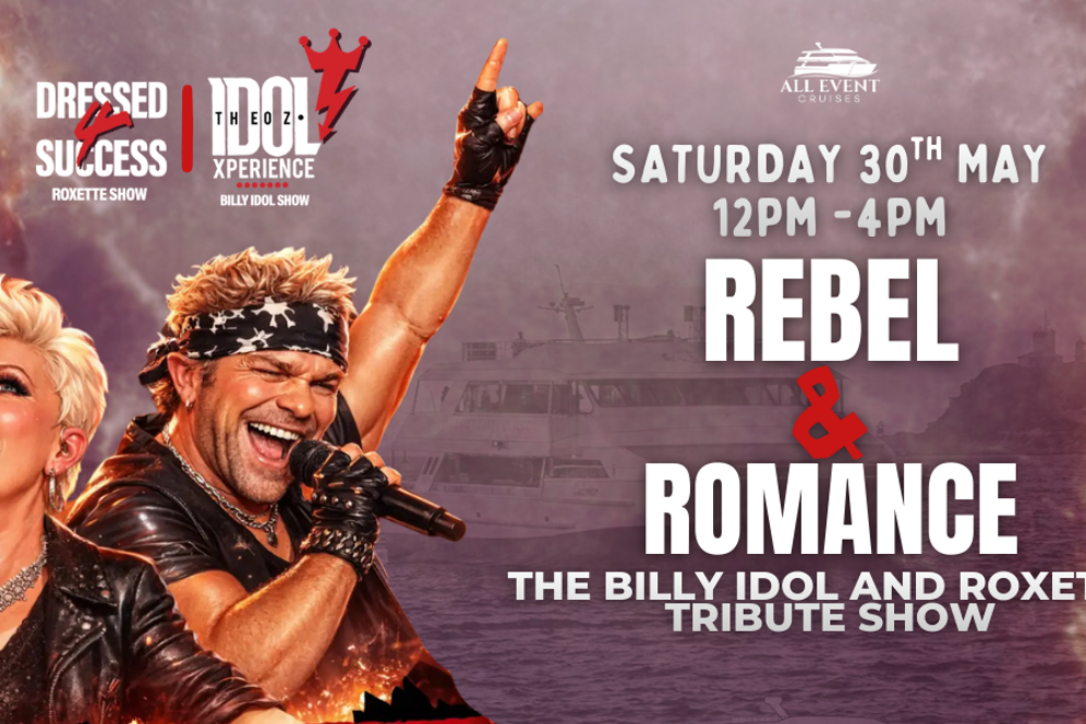 Roxette X Billy Idol| Tribute Show | Newcastle Harbour Cruise
