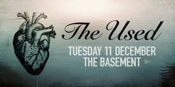 The Used Australian Tour 2018