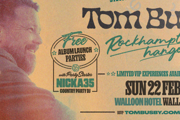 Tom Busby – Rockhampton Hangover Album Launch Party