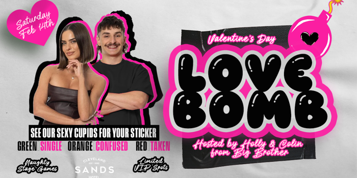 LOVE BOMB Valentine's Day
