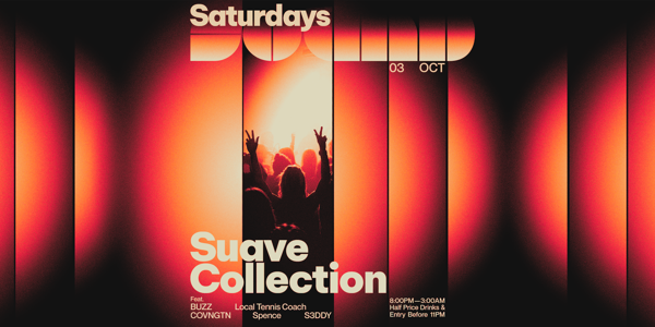 Sound Music Bar Pres. Suave Collection live at Sound Music Bar - Concert poster