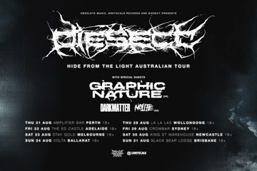 Diesect "Hide From The Light" EP Tour