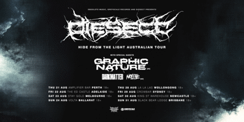 Diesect "Hide From The Light" EP Tour