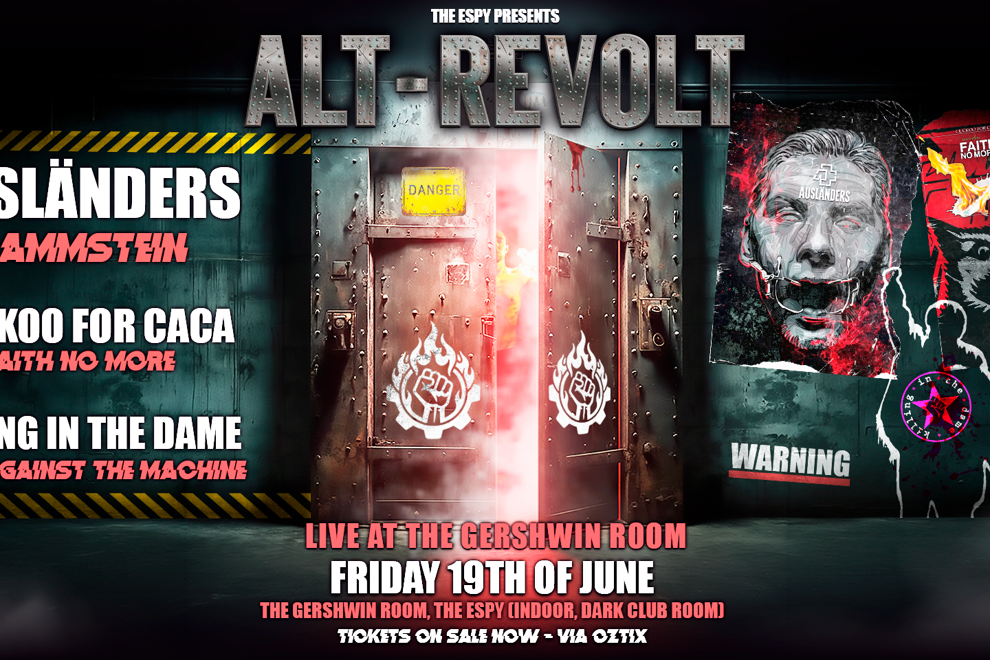 ALT REVOLT | Ausländers + Cuckoo for Caca + Killing in the Dame