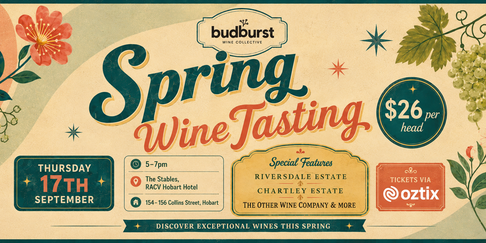 Budburst's Spring Tasting