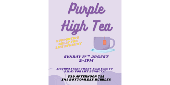Purple High Tea