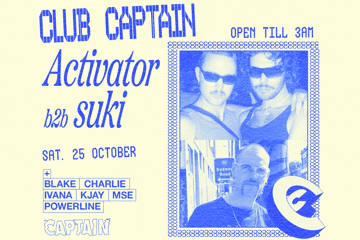 CLUB CAPTAIN - ACTIVATOR B2B SUKI [3 HOUR SET]