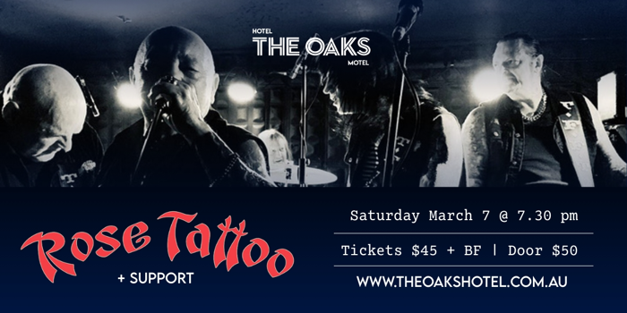 Rose Tattoo at The Oaks Hotel