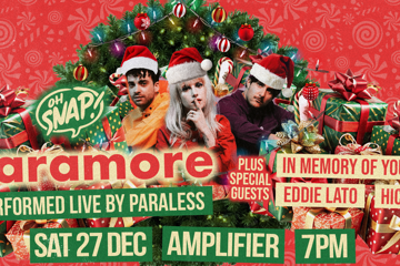OH SNAP! // PARAMORE XMAS PARTY ??