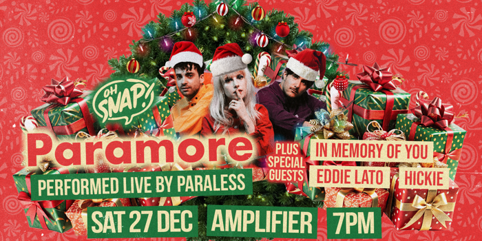 OH SNAP! // PARAMORE XMAS PARTY 