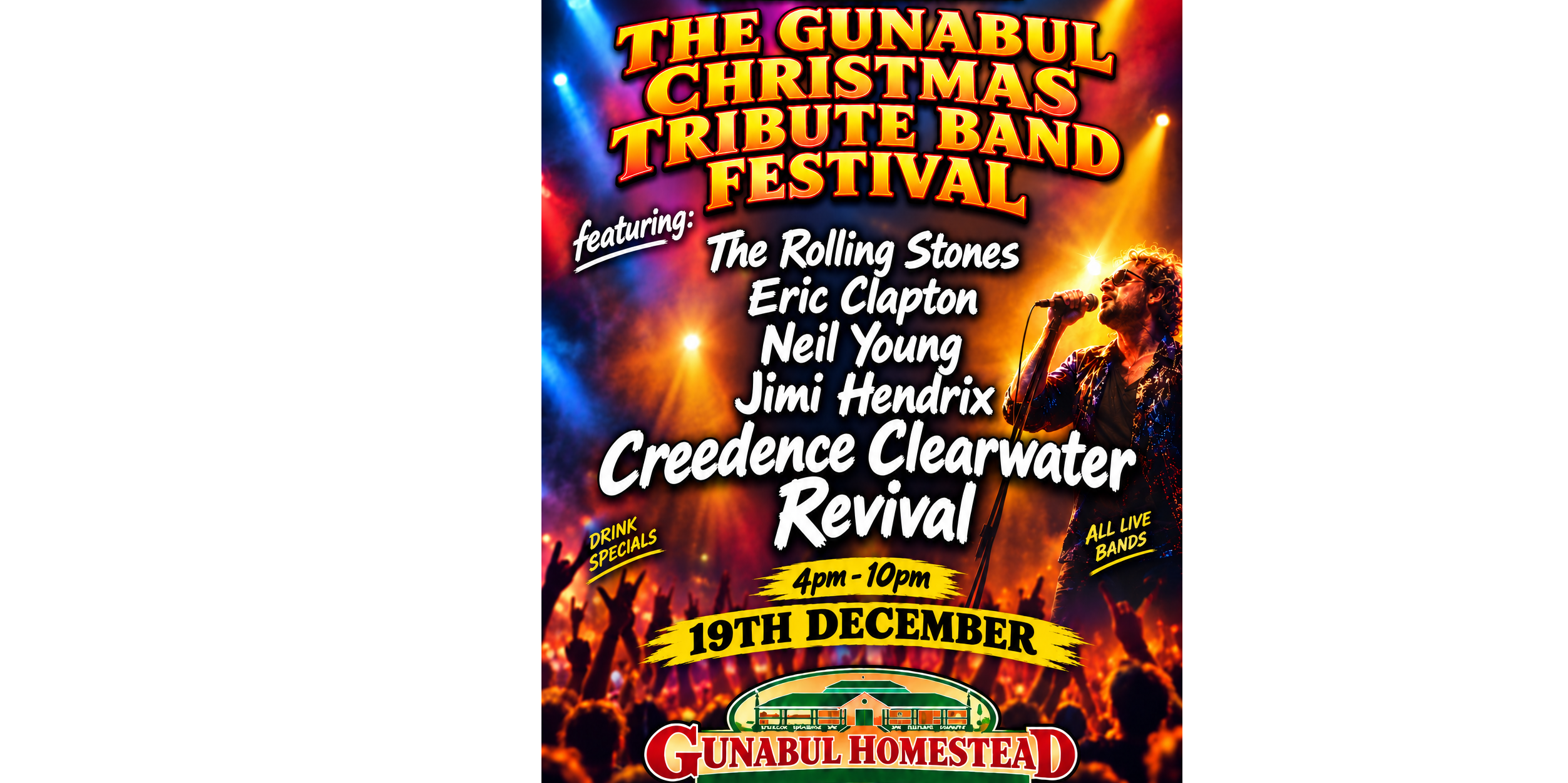 The Gunabul Christmas TRIBUTE BAND Festival
