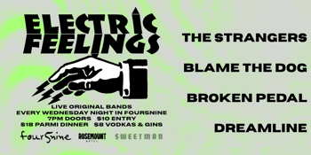 Electric Feelings⚡The Strangers⚡Blame The Dog ⚡Broken Pedal⚡Dreamline